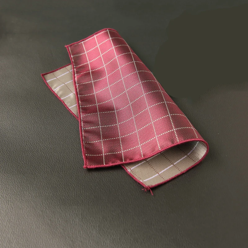 Mantieqingway бизнес платок для мужчины полиэстер плед Свадебный квадратный Карманный вечерние носовые платки полотенце для сундуков