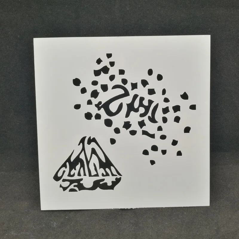 Gem Shine Layering Stencil Disegno Stencil A Spruzzo Di Colore Per Album Fai Da Te/Album Fotografico Da Colorare, Stencil Per Pittura, Decorazioni Per