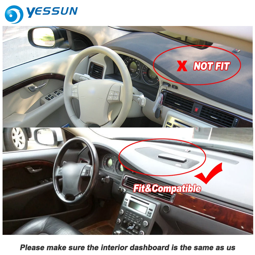 Flash Deal YESSUN For Volvo S80 2006~2016 Car Android Carplay GPS Navi maps Navigation Player Radio Stereo Multimedia HD Screen No CD DVD 3