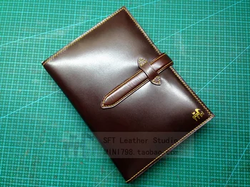 

DIY Leather Notebook paper drawings MINI edition, QQW-53 A5 notebook Classic style