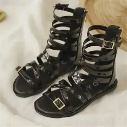 2019 новые высокие летние сапоги модные римские женские сандалии детские сандалии-гладиаторы сандалии для начинающего ходить ребенка для