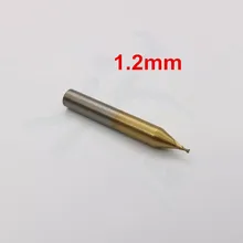 Фреза 1,2 мм с покрытием олова сверла для DEFU вертикальные ключевых резки [2 шт.]