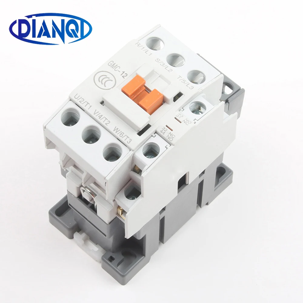 

GMC-12A 220V 50/60HZ 3P AC Electrical magnetic contactor AC Electric Motor For Protect Home Improvement And Electrical Equipment