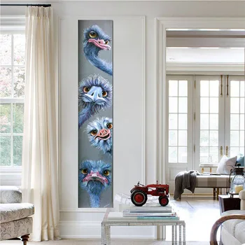 

HUACAN Diamond Painting Cross Stitch Entrance Decorations Diamond Embroidery Full Display Cartoon Diamond Mosaic Full Square