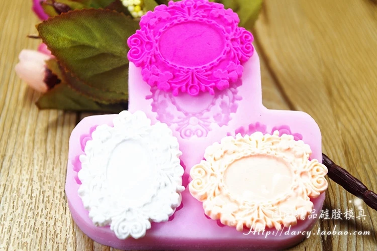 

F047 Small Flower Silicone Fondant Mold Gum Paste Cake Decorating cake topper Mould