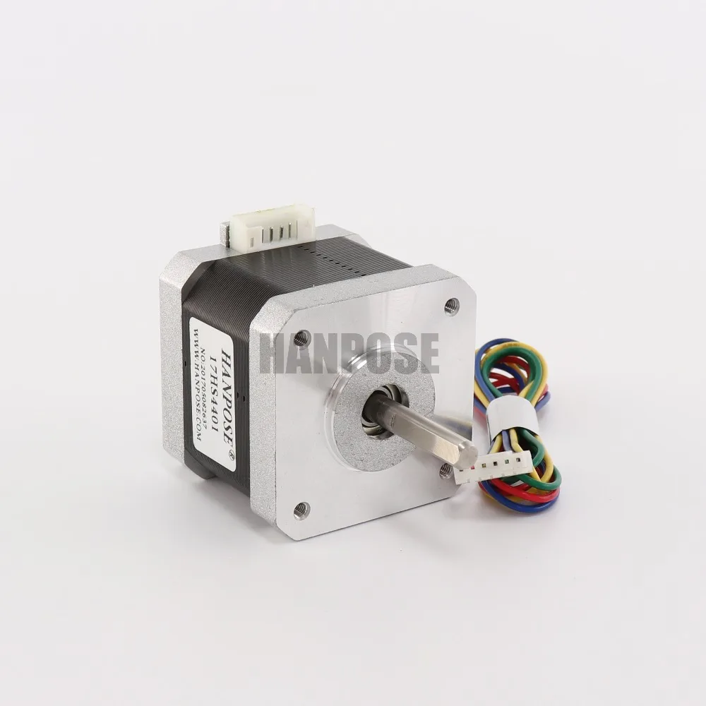 3 قطعة شحن مجاني 3D طابعة 4-الرصاص Nema17 محرك متدرج 42 موتور نيما 17 موتور 42 BYGH 1.7A (17HS4401) المحرك ل CNC XYZ