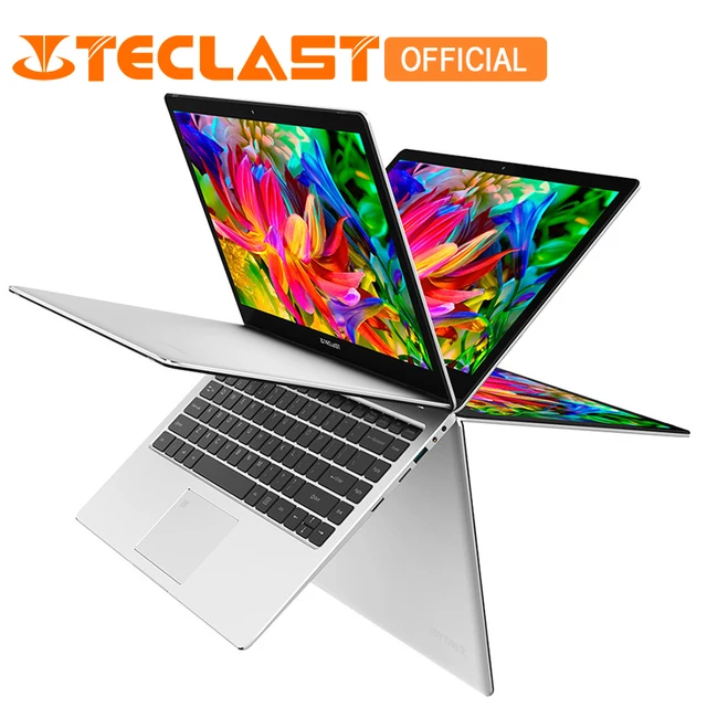 Teclast F6 Pro 13,3 "ноутбук Intel Core m3-7Y30 Dual Core 8 ГБ Оперативная память 128 ГБ SSD Windows10 вращающийся отпечатков пальцев распознавание Тетрадь