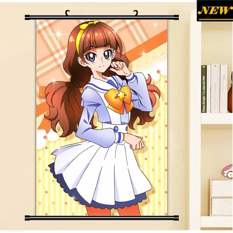 40x60 см Go Princess PreCure Довольно вылечить amanogawa Kirara лоли аниме мультфильм прокрутки