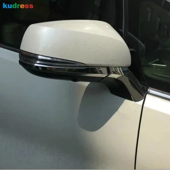 

For Toyota Alphard Vellfire 2016 2017 2018 2019 Car Rearview Mirror Cover Trim Stickers Sequins Exterior Protetor Accessories