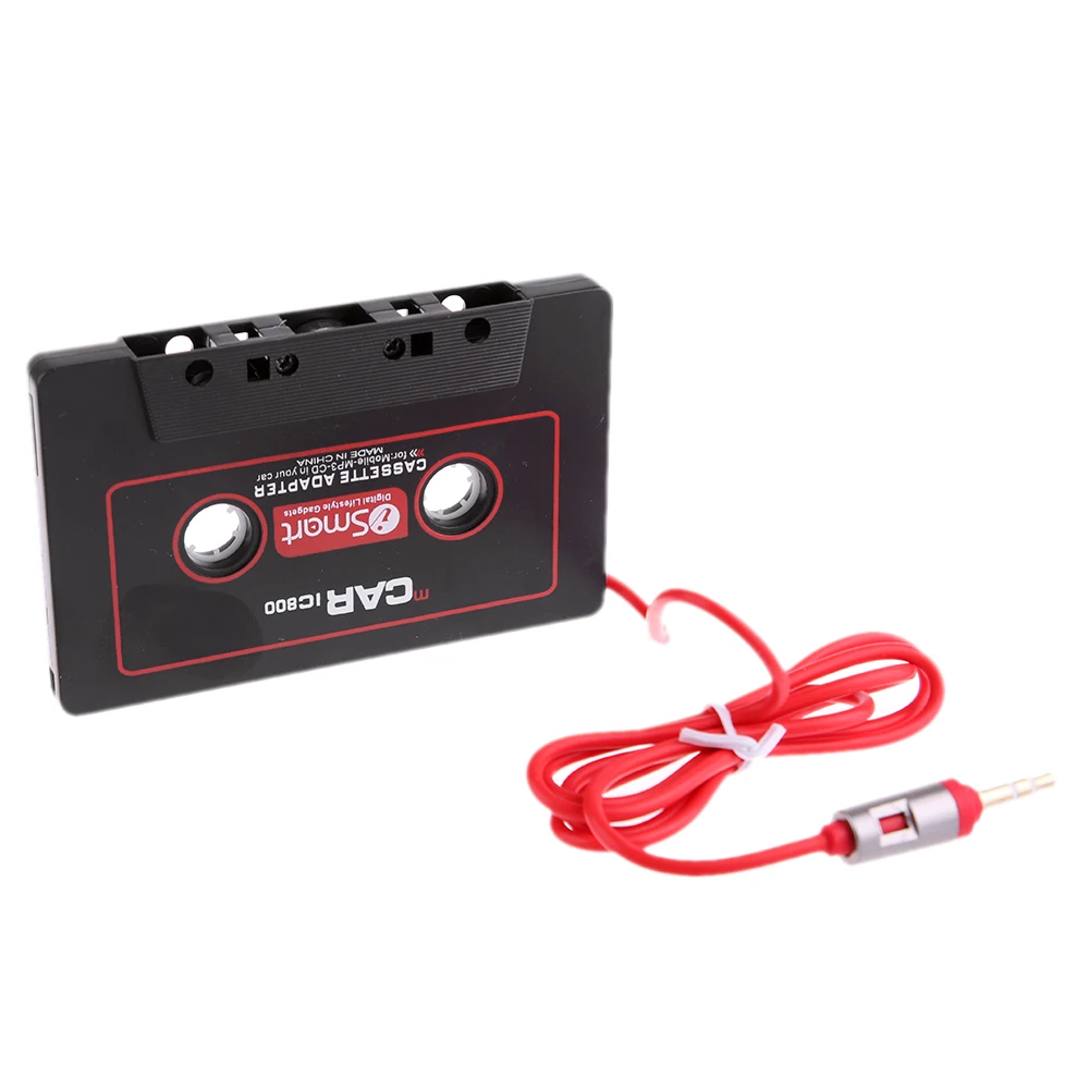 Автомобильный адаптер кассеты кассета Mp3 плеер преобразователь для Ipad, для iPhone MP3 подключения к разъему AUX CD-плеер 3,5 мм разъем