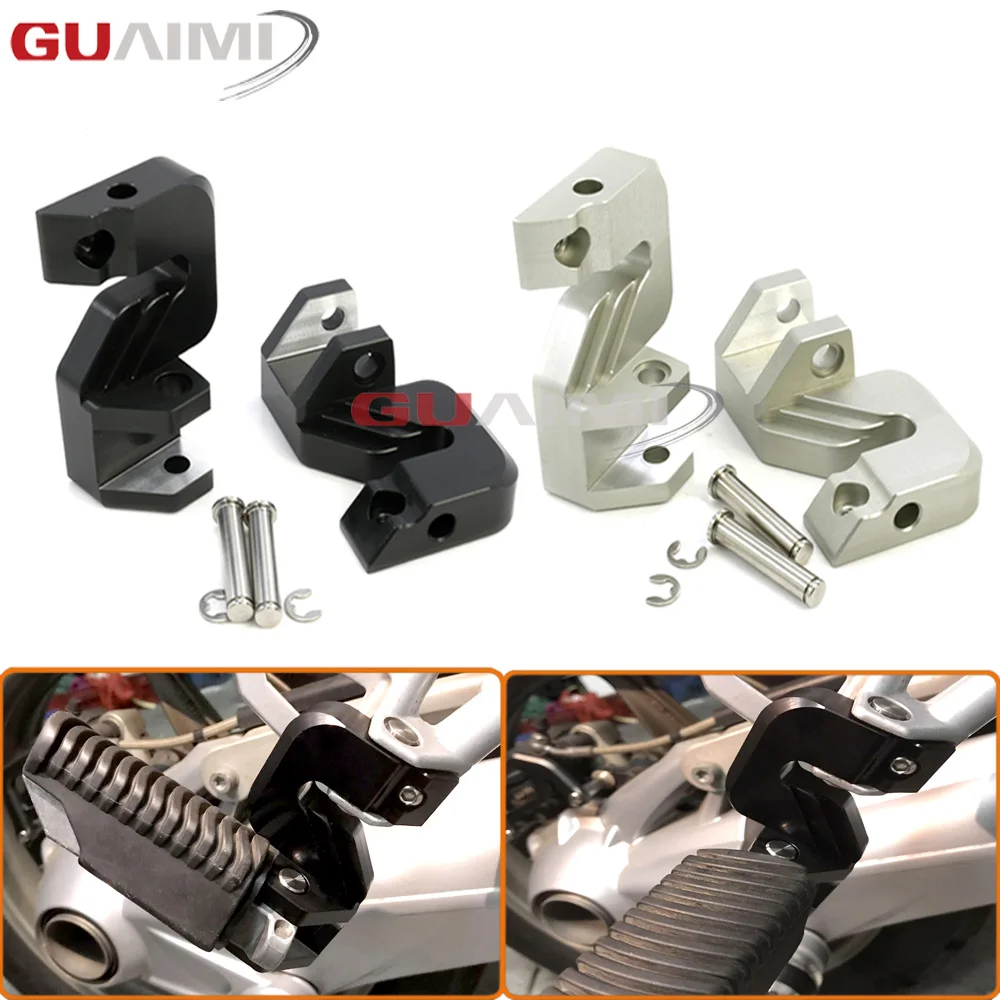 Мотоциклетная пассажирская подставка для ног BMW R1200GS 05-12/R1200GS ADV 06-13 | Автомобили и