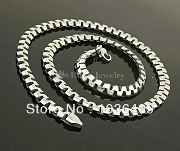 

22 inch 316L Stainless steel Men's snake Chain Punk Biker Rock Necklace
