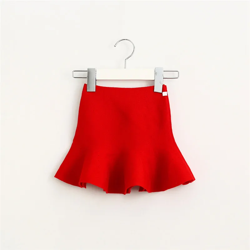 Летняя стильная юбка для девочек детская юбка-пачка вязаная юбка детская одежда для маленьких девочек от 2 до 6 лет