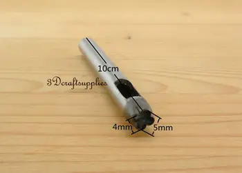 

cutting die leather puncher Hole Gasket Cutter Punch Set tool clover 5 mm S128