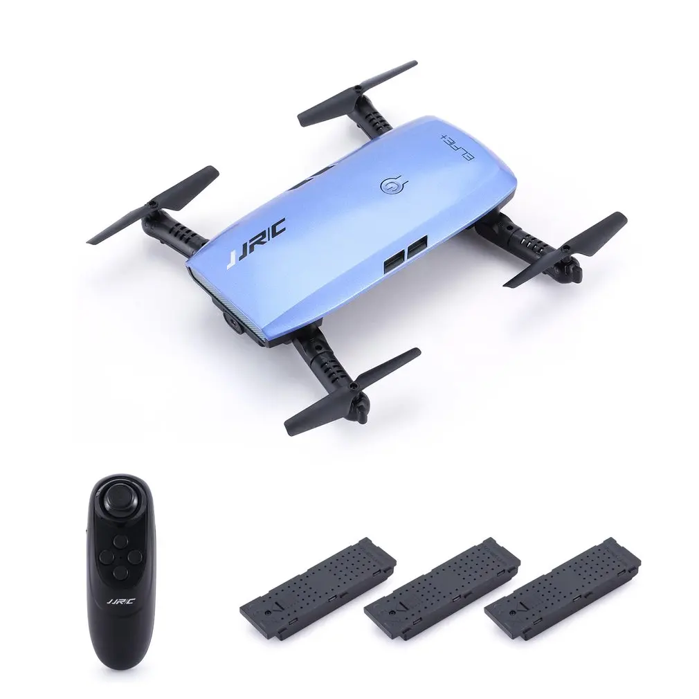 

JJR/C H47 ELFIE WIFI FPV Drone With 720P HD Camera Altitude Hold Mode Foldable G-sensor Mini RC Selfie Quadcopter with 3 Battery