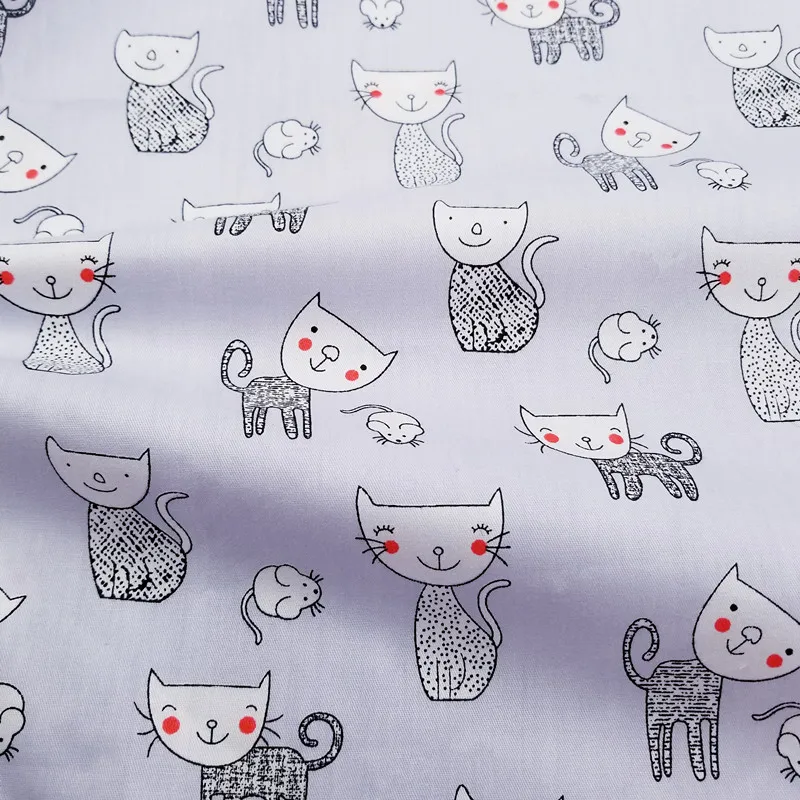 

Twill Cotton Fabric,Cotton Patchwork Cloth for DIY Sewing Quilting Fat Quarters Material For Baby&Child