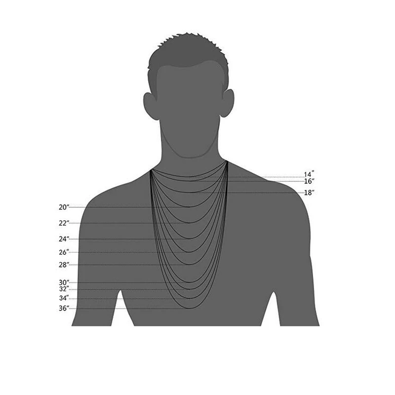 1 piece Length 21cm-100cm Flat Curb Chain Necklace 3mm-9.5mm Stainless Steel Curb Link Chain for Men Women stainless steel necklace metal necklace