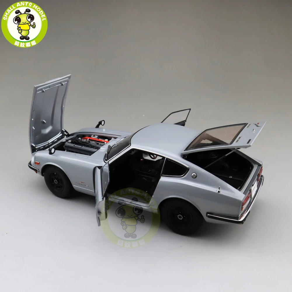 1/18 Autoart 77437 1969 Nissan Fairlady Z432 PS30 литой модельный автомобиль игрушки для мальчиков и девочек, подарок на день рождения серебро