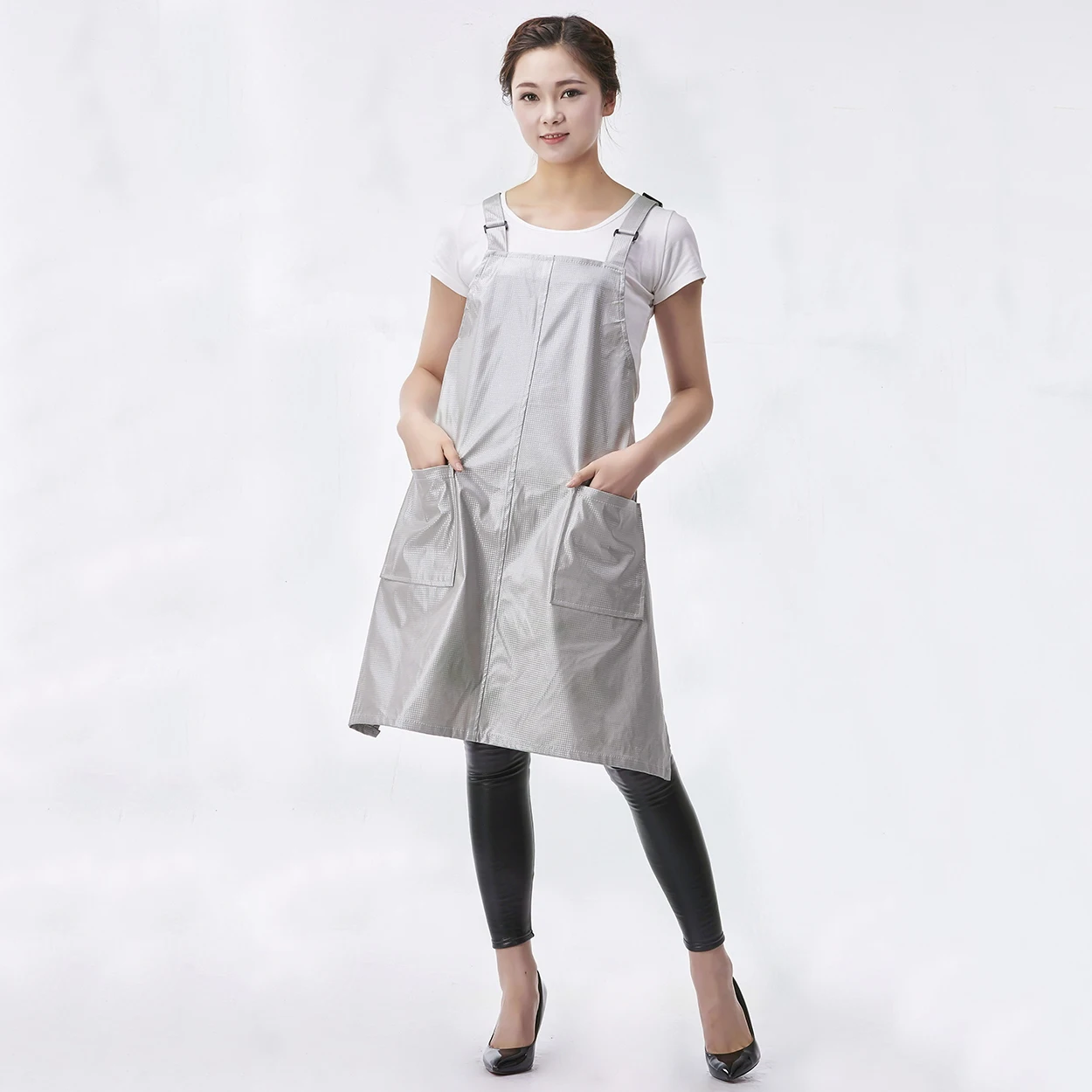 Parrucchiere Black Hairdressing Apron Beauty Hair Cutting Aprons Barber leather-apron-for-hairdresser-black-apron-with-secret-pockets-etsy