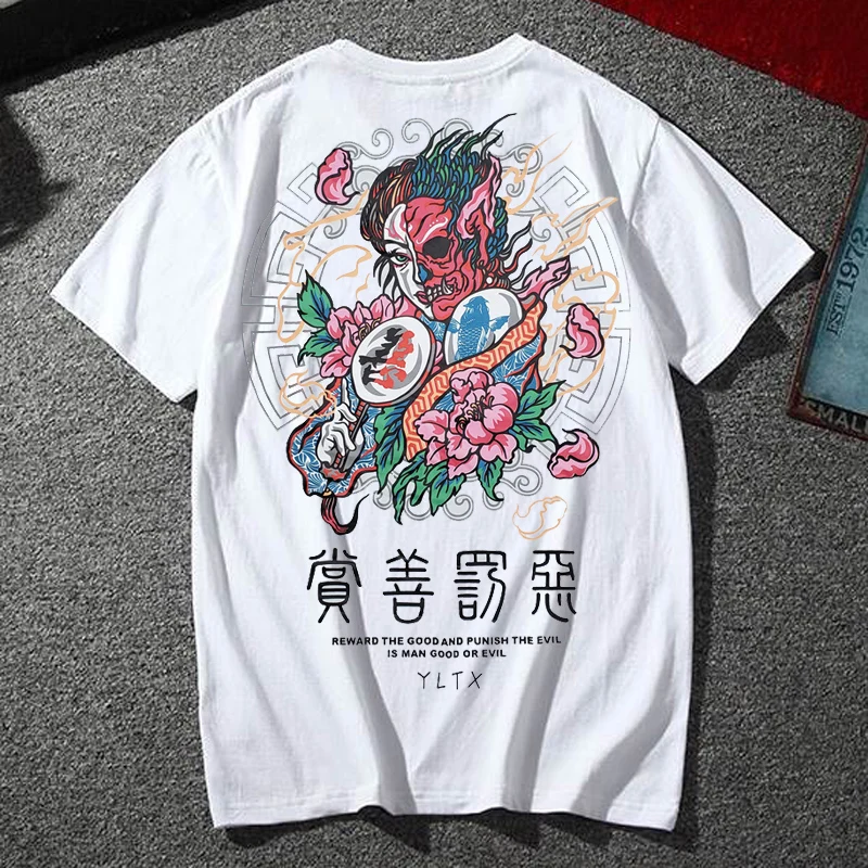 Мужские футболки модные 2XL-8XL хлопковые футболки забавная Футболка Мужская Летняя Повседневная Уличная Хип-хоп Мужская футболка китайский