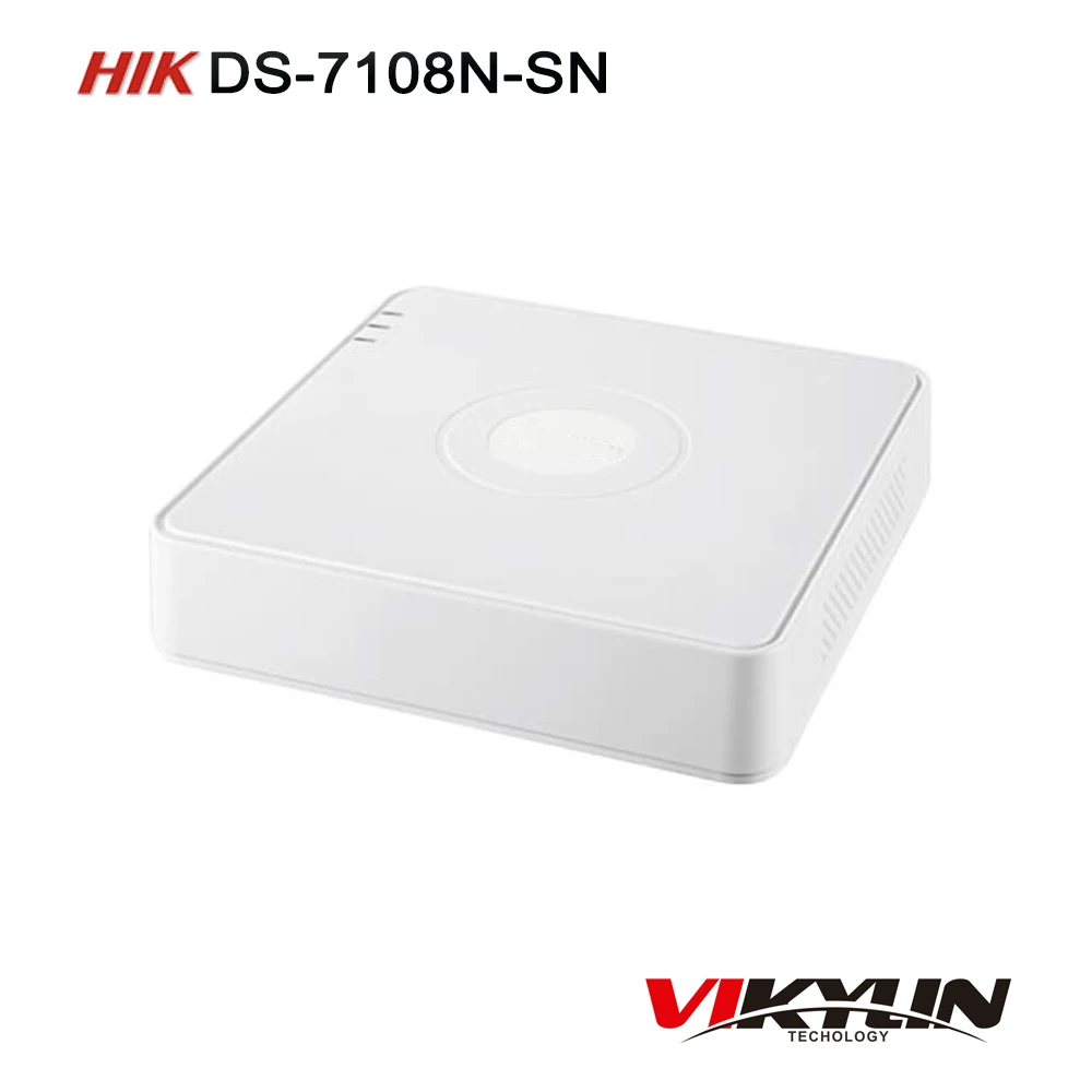 Newest Multi-language HIK DS-7108N-SN Min NVR Without POE Port Onvif CCTV Network Video Recorder for Home Security