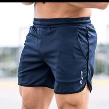 Bodybuilding Shorts Jogger Mesh Fitness Workout Male Quick-Dry Beach Summer New Man Men