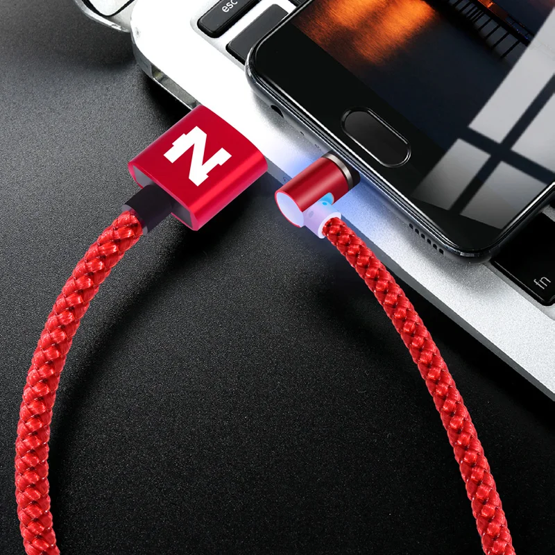 Магнитный usb кабель NOHON для iPhone Samsung S10 Type C зарядный передачи данных Micro USB