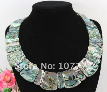 

22*28 mm Paua Abalone Shell Necklace