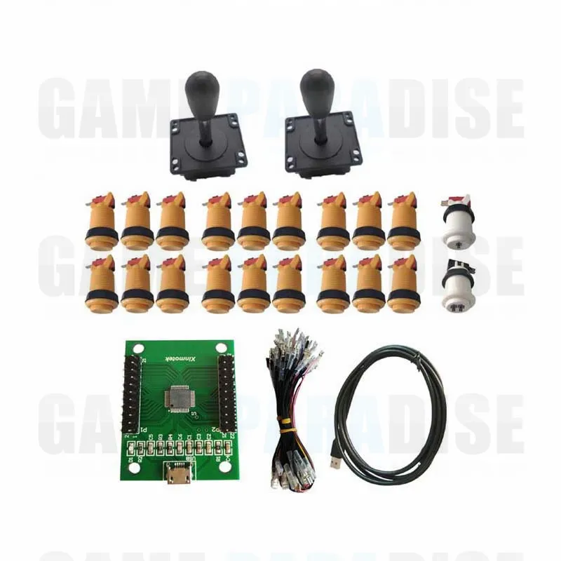 2 player usb encoder kit wih joysticks and buttons 1