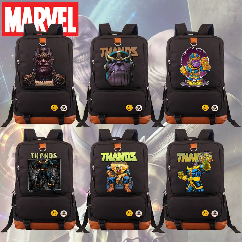 OHCOMICS Marvel Мстители Бесконечность войны танос холст большой походный рюкзак для