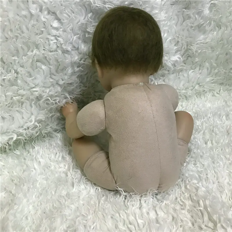 NPK 22 дюйма 55 см голые Bebes Reborn силиконовые Creatived обнаженные куклы Menina для продажи