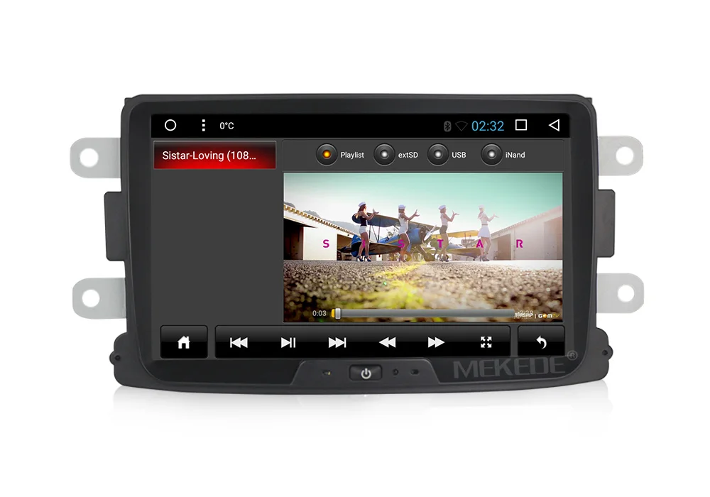 Excellent 8" Android7.1 car radio player gps navigation for Lada Xray 2/Dacia/Duster/Logan/Sandero car multimedia player CANBUS 24