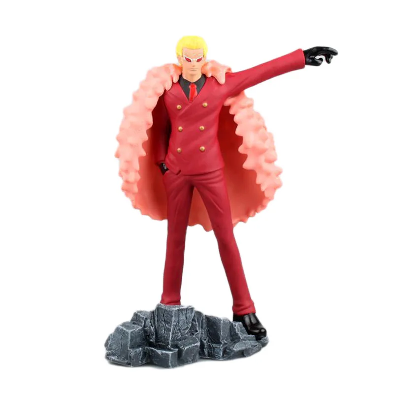 

2019 One Piece Doflamingo Action Figure 1/8 scale painted figure Red Clothes Standing Version Donquixote Doflamingo PVC figura