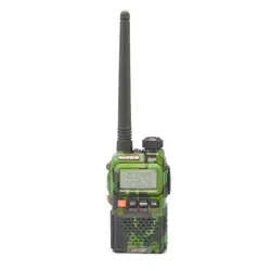 Baofeng UV-3R + плюс камуфляж зеленый Радио 136-174/400-470 мГц Dual Band рации baofeng 82 th-uv3r + бесплатная Earpeice