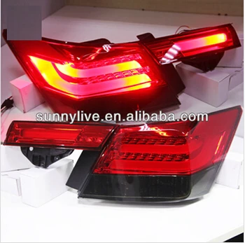 

For HONDA Accord LED Tail Light for BMW Style Red Black Color 2008-2012 Year YZ