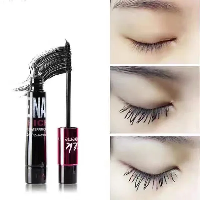 Silk Grafted Mascara And Mascara With A Combination Of Growth Fluid And