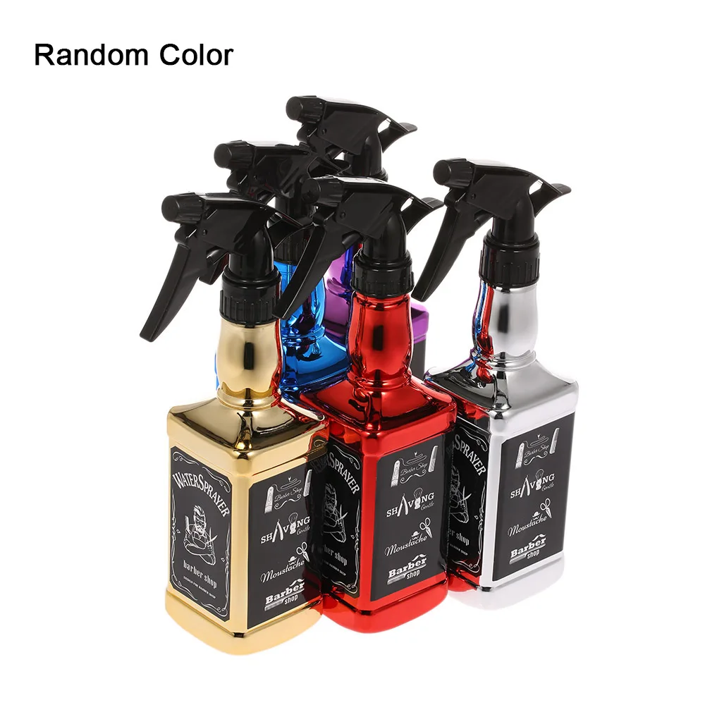 

Hairdressing Hair Spray Bottle 500ml Empty Refillable Sprayer Bottle Salon Barber Water Sprayer Moisture Atomizer Random Color