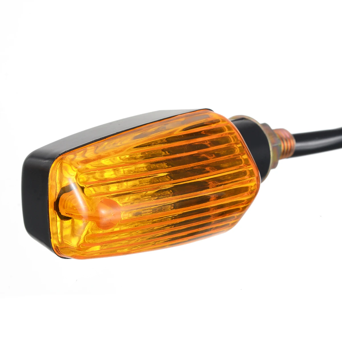 4Pcs/set 12V Universal Motorcycle Turn Signal Indicator Turning Amber Light Lamp Amber Motorbike Lamps Blinker Flash Bike Lamp