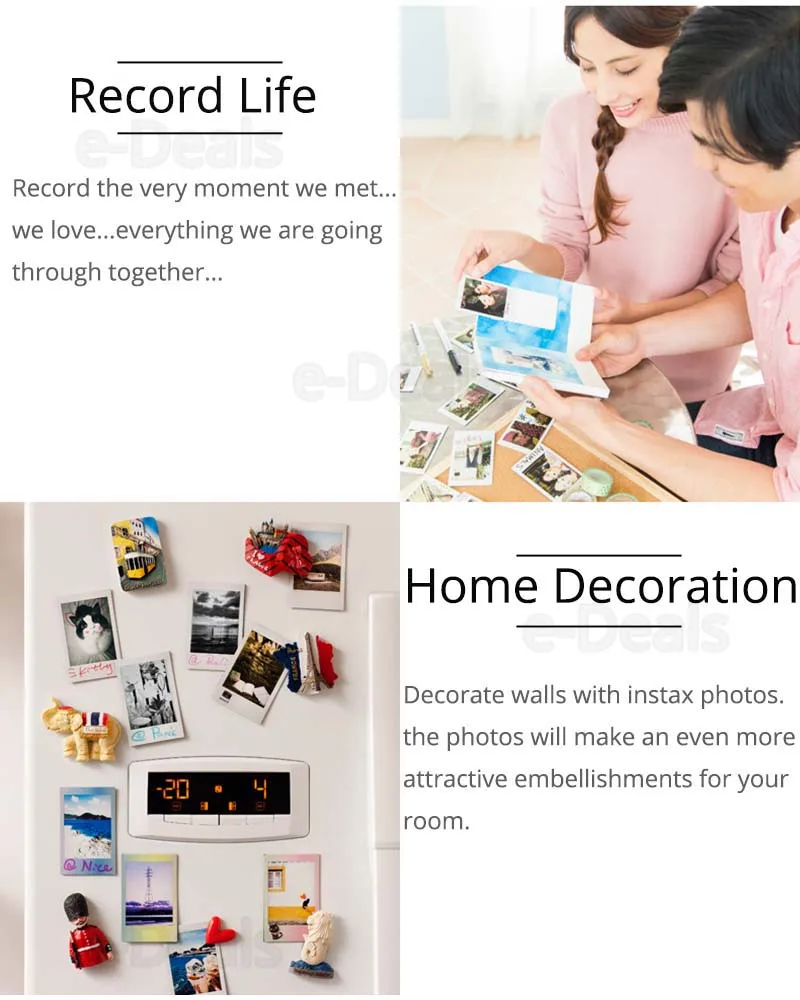 Белая пленка Fujifilm Instax Mini 9 10 200 листов для камеры FUJI Instant Photo 8 7s 25 50s 70 90 Share Printer SP