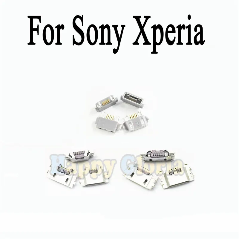 2 шт. разъем Micro USB для Sony Xperia Z Z1 L39H Z2 L50W Z3 L55T Compact Ultra XL39H зарядки|charging port|z3 z3xperia z usb port |
