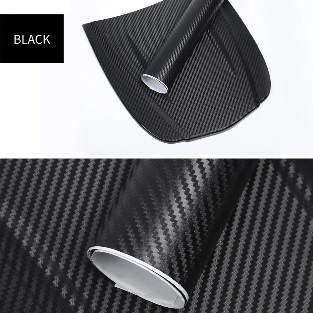 

152cm*20cm 4D Carbon Fiber Paper with Auto Color Change Film Super Sensitive Carbon Fiber Bright Surface Automotive Sticker