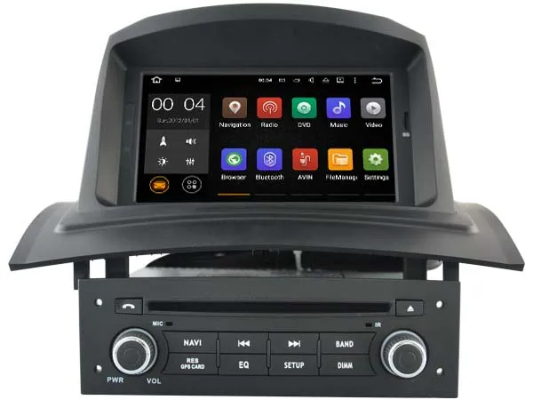 Cheap Android 9.0 CAR DVD player FOR RENAULT Fluence 2002-2008/ Megane II car audio gps stereo head Multimedia navigation WIFI SWC BT 11