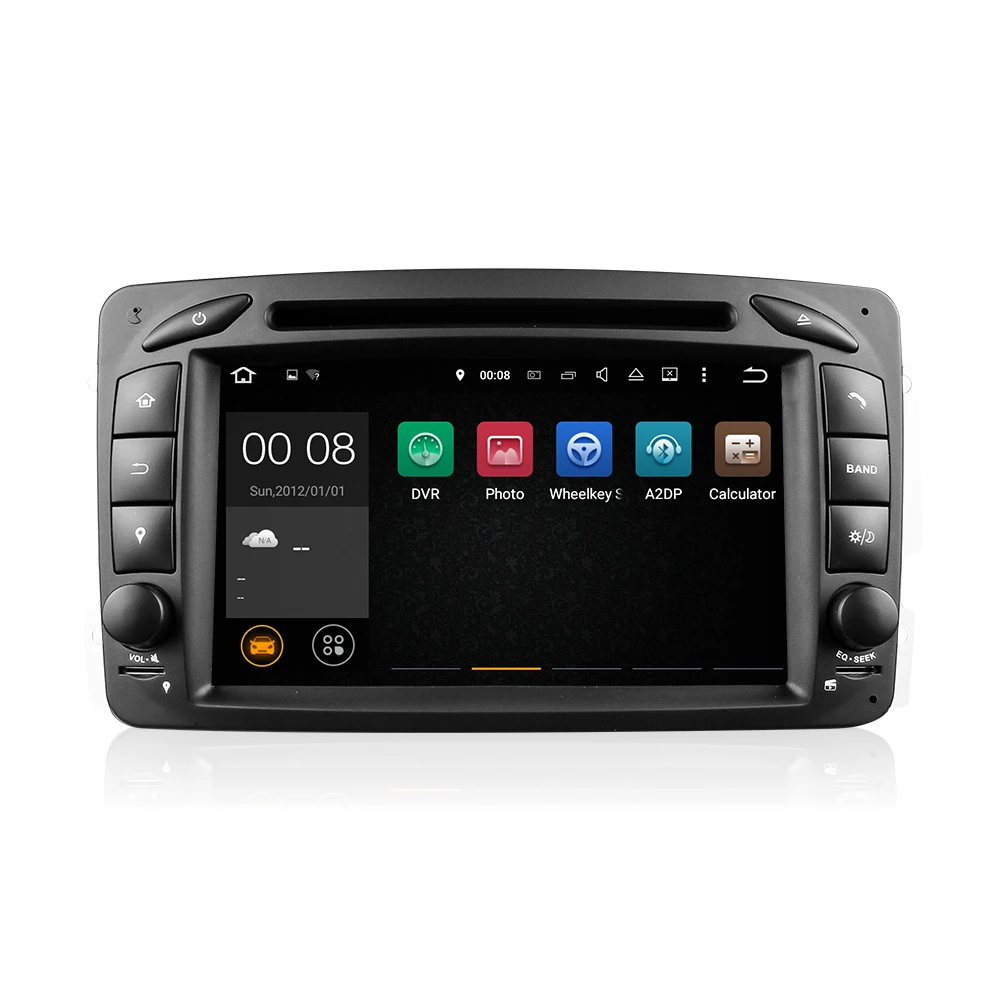 Excellent Android 5.1 CAR DVD PLAYER For Benz W209 W203 W168 M ML W163 W463 Viano W639 Vito Vaneo GPS Radio 16G ROM 1024*600 support DAB+ 1