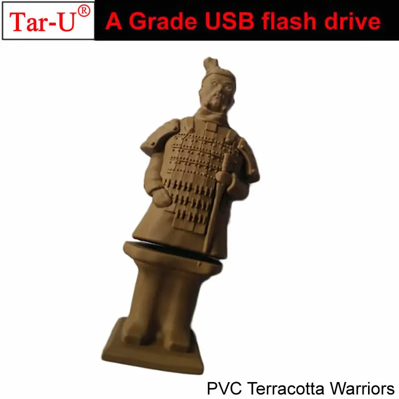

Newest Terra-Cotta Warriors USB flash drive 64GB carton flash pen drive