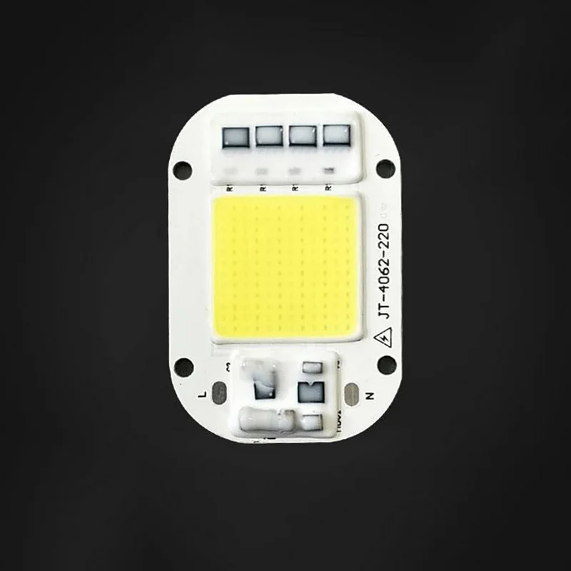 

Светодиодный COB Чип Прожектор AC220V SMD лампы белый/теплый белый с смарт-ic высокое Мощность DIY прожектор 20 W 30 W 50 W лампы