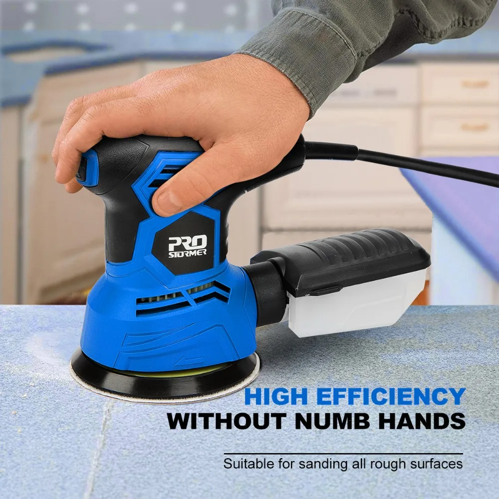 Sander Machine 7 Variable Speed 13000rpm 300w Random Orbital