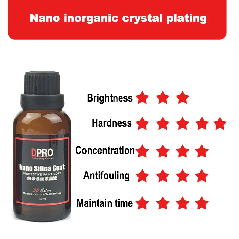 9H plus super ceramic car coating liquid glass coating+Degreasing agent auto detailing paint protection 30ml*2 kit hydrophobic