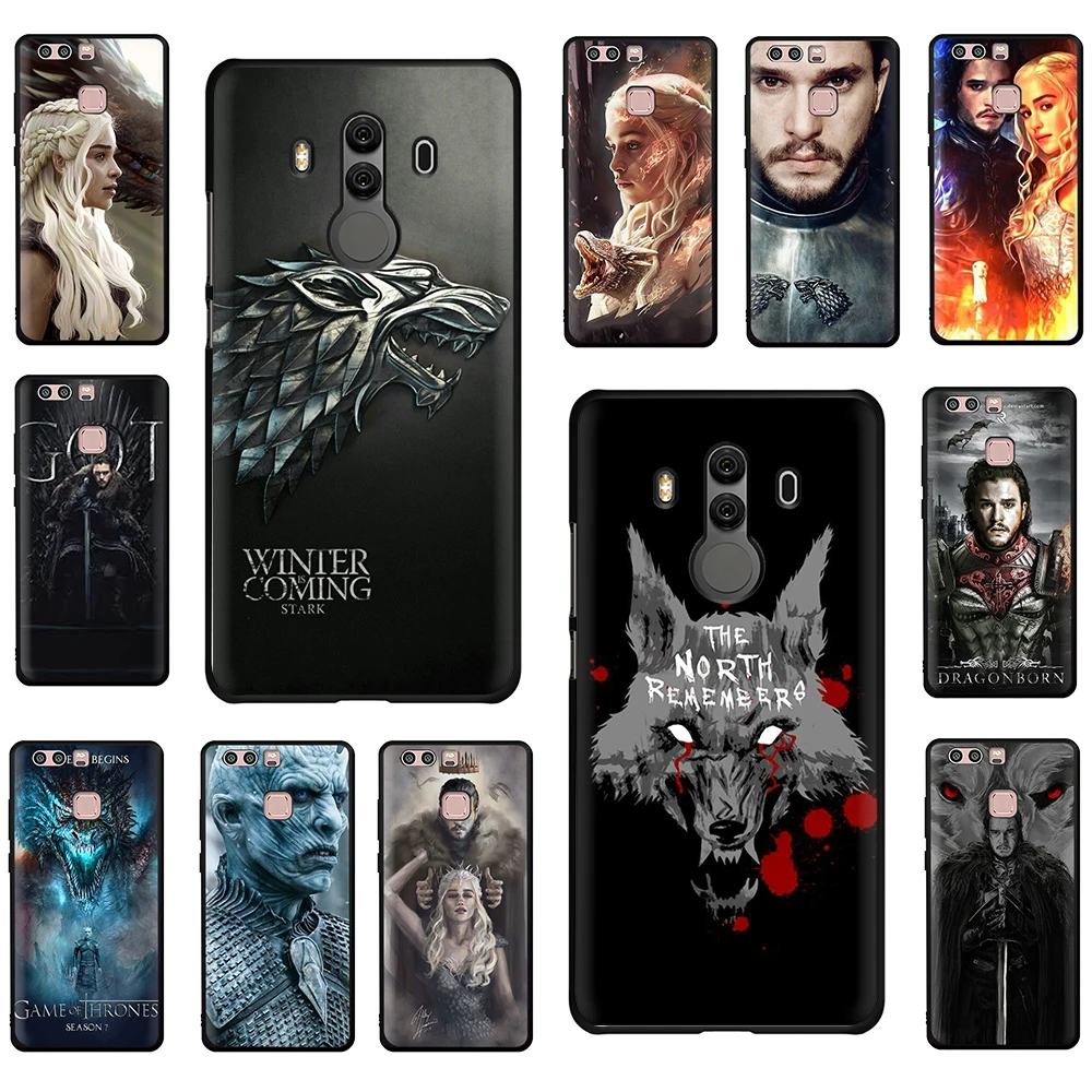 

Game Thrones Daenerys TPU Soft Silicone Case Cover For Huawei Y9 2018 Mate10 20 Lite pro Nova 3 3i
