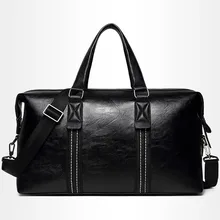 Famous brand men boston handbags high quality leather men business bags handbags boston style designer men shoulder thread bags