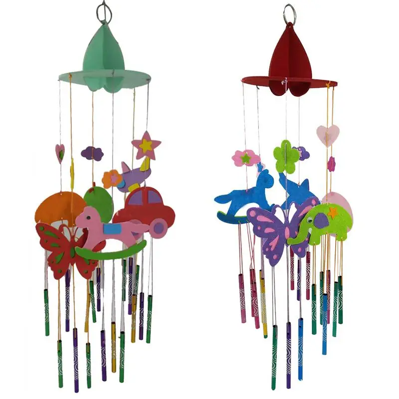 Free Cut Wind Chime Hanging Door Trim Felt Handmade Fabric Diy Kit